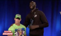 Boston Celtics’ Tacko Fall meets John Cena at WWE SmackDown and hilariously towers over him