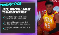 Donovan Mitchell agrees to 5-year max extension with Jazz