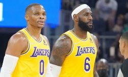 The LeBron James-Russell Westbrook pick-and-roll shows promise in Lakers’ crunch-time win over Grizzlies