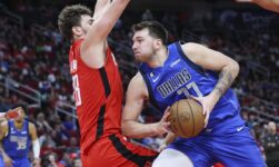 Luka Doncic leads furious rally as Rockets lose 18-point lead to Dallas