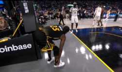 Draymond Green vows to keep playing after ankle roll in Warriors-Bucks