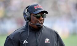 The story behind NIU coach Thomas Hammock’s emotional reaction after Notre Dame win